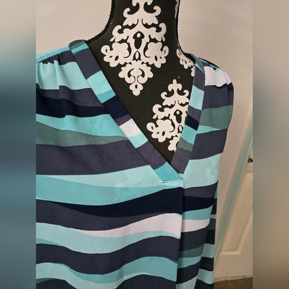 ANA striped blouse Size M - Picture 13 of 13